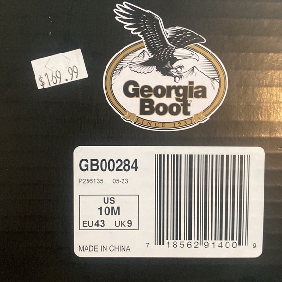 ★NWT★ GEORGIA BOOT - Rumbler, Men’s Work Boot - GB00284 - Size 10 - Picture 7 of 8